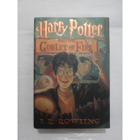 HARRY  POTTER  AND  THE  GOBLET  OF  FIRE  (HARRY  POTTER  SI POCALUL  DE  FOC)  -  J. K. ROWLING